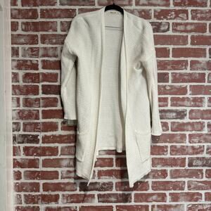 Womens Marine Layer Catalina Cardigan White Size XS EUC Cotton